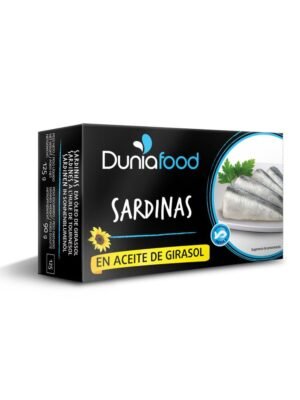 Sardinės saulėgrąžų aliejuje 125g.