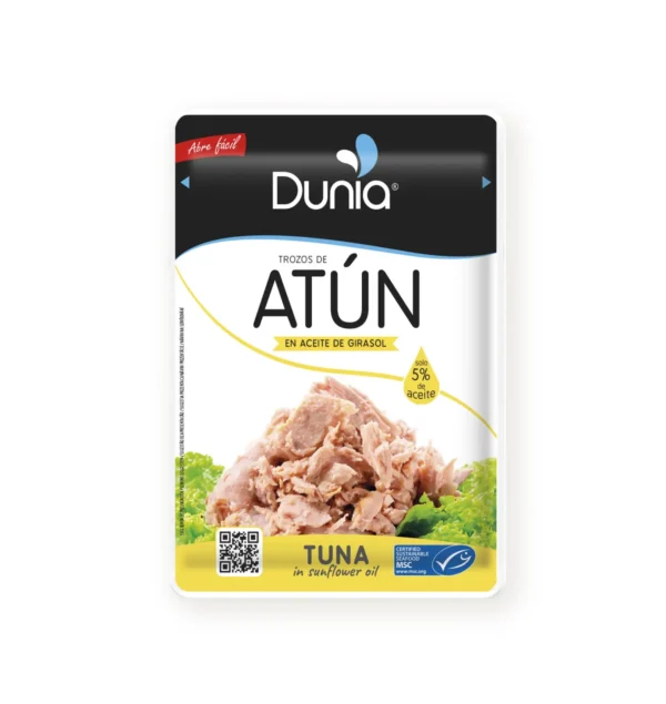 Tunas saulėgrąžų aliejuje (vakumuota) - 82 g
