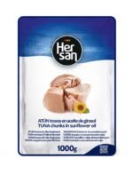 Konservuotas tunas saulėgrąžų aliejuje - 1000 G