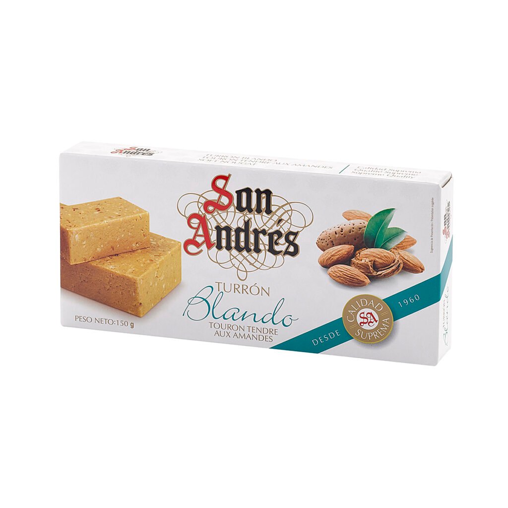 Turonas Kreminis migdolų turonas, aukščiausios kokybės, 150g. | Espanola.lt