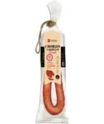 Duroc veislės kiaulės vytinta Aštri CHORIZO dešra, 200g.