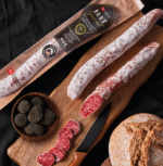 Vytinta dešra FUET su triufeliais , 160gr.