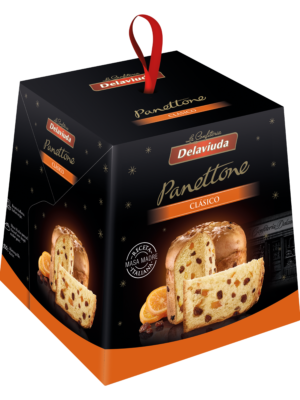 Panettone pyragas su džiovintais vaisias 750g.