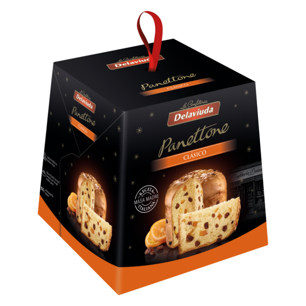 Panettone pyragas su džiovintais vaisias 750g.