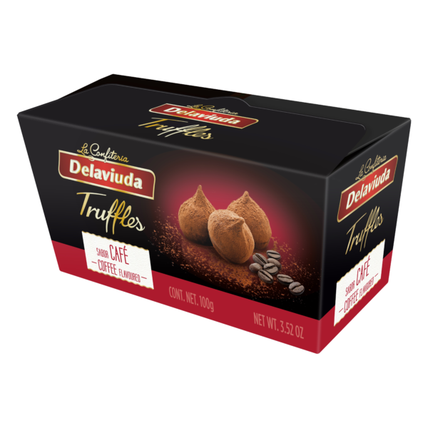 Kavos skonio kakaviniai triufeliai, 100g