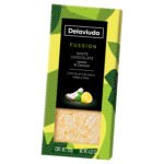 Baltasis šokoladas su citrina ir kokosu, 120g.