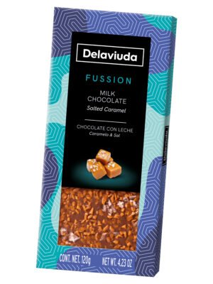 Šokoladas su sūdyta karamele, 120g.