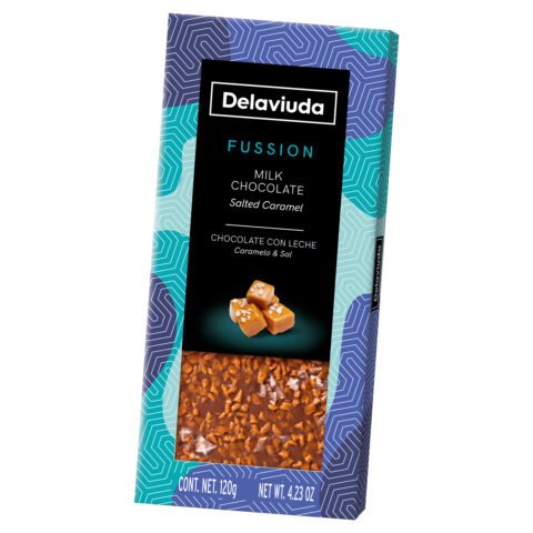 Šokoladas su sūdyta karamele, 120g.