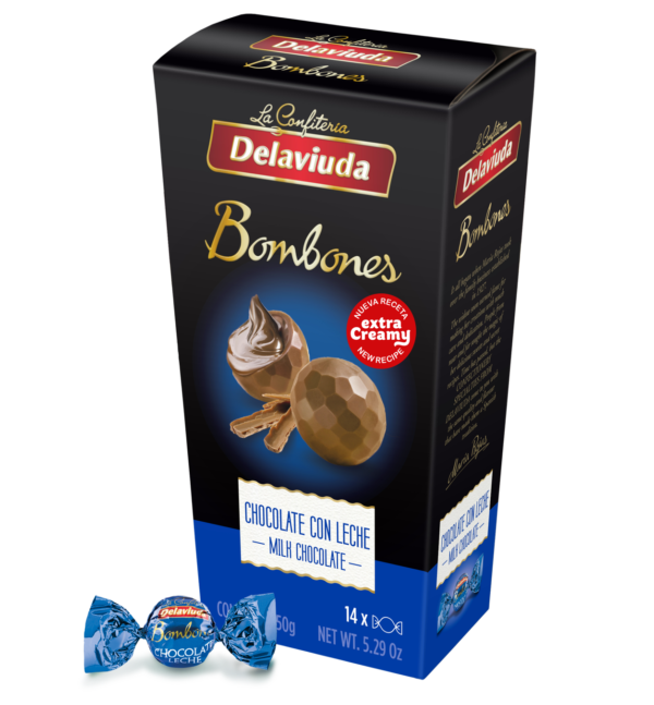 Pieniško šokolado saldainiai su kreminiu įdaru 150g.