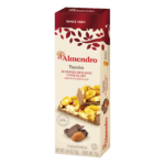 Migdolų krokanto turronas su šokoladu 75g.