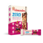 Žemės riešutų, migdolų, šokolado ir raudonųjų uogų batonėlis, be pridėtinio cukraus, 4*30g.