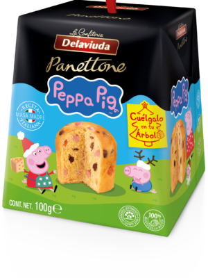 Mini panetonas mažiesiems "Peppa pig", 100g.