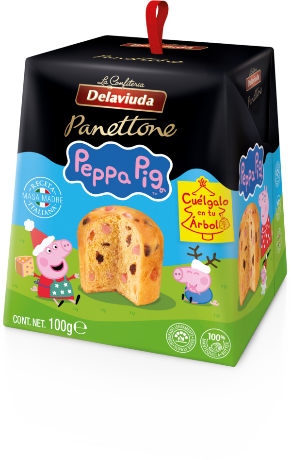 Mini panetonas mažiesiems "Peppa pig", 100g.