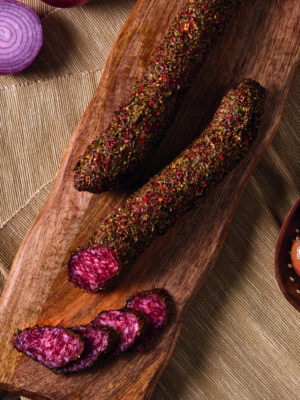 Vytinta dešra FUET Extra, čimičiuri apvalkale, 180g.