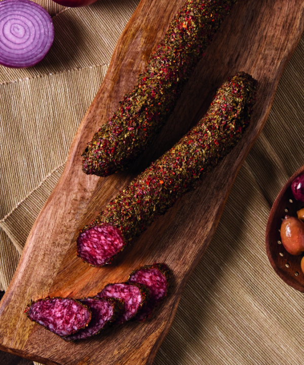 Vytinta dešra FUET Extra, čimičiuri apvalkale, 180g.