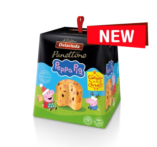 Mini panetonas mažiesiems "Peppa pig"