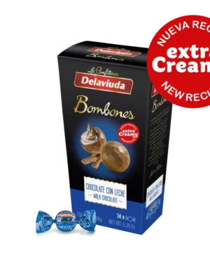 Pieniško šokolado saldainiai su kreminiu įdaru 150g.