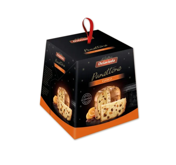 Panettone pyragas su džiovintais vaisias 750g.