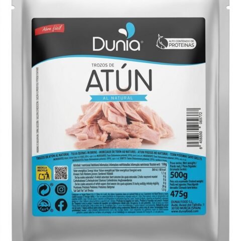 "Dunia" tuno gabalai savose sultyse 500g.