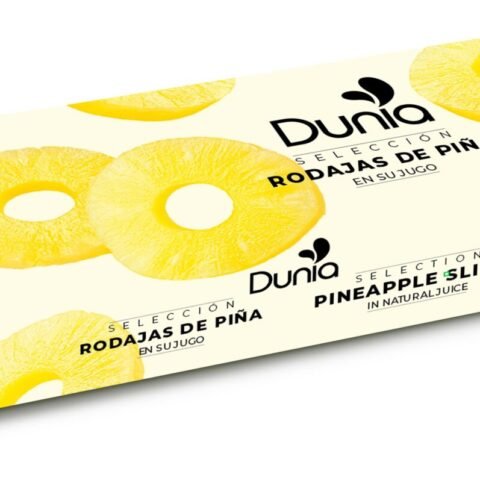 DUNIA ananasai savo sultyse, 3 × 227 g (pakuotė)