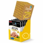 "Dunia" tunas saulėgrąžų aliejuje, dėžutėje (12vnt.)