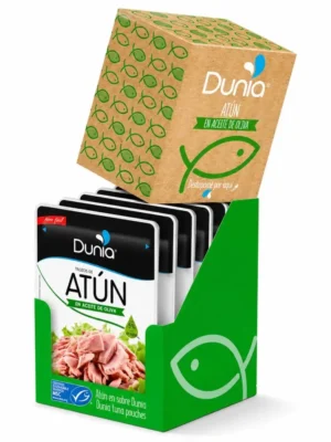 "Dunia" tunas alyvuogių aliejuje, dėžutė (12vnt.)